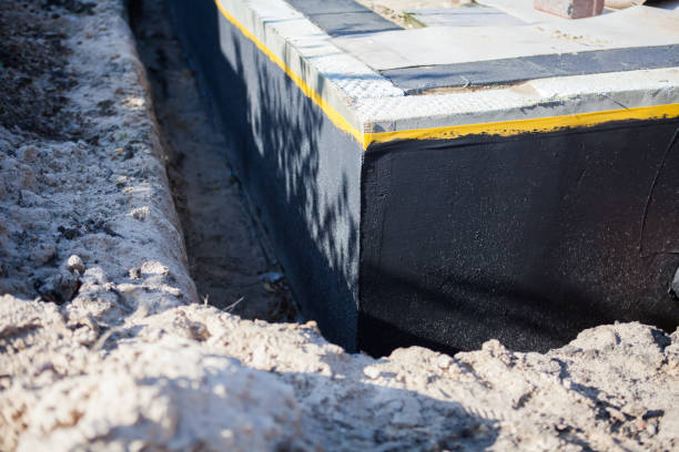 Crawl space vapor barrier installation in New Haven, OH